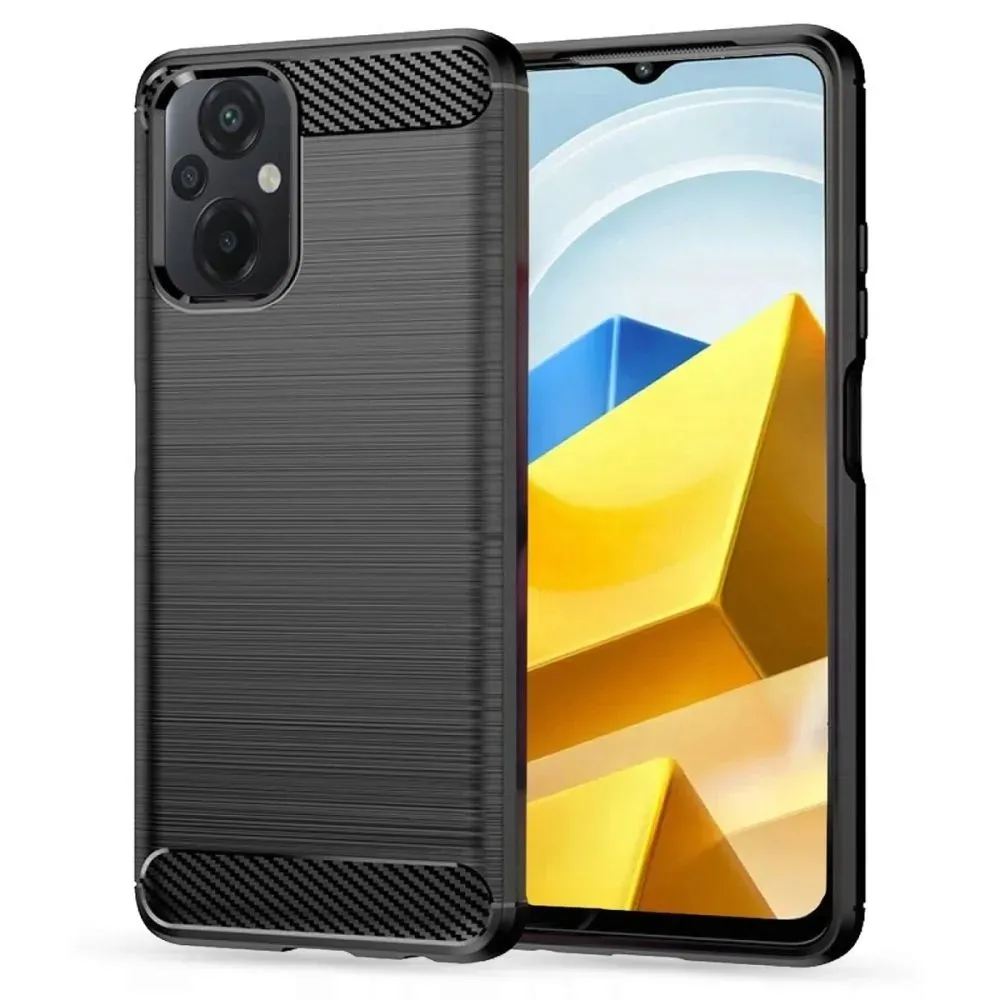 etui-tech-protect-tpucarbon-xiaomi-poco-m5-black