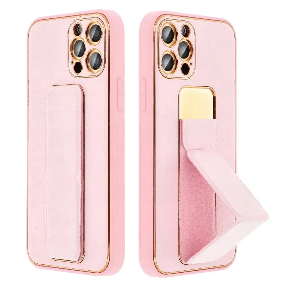 futeral-leather-case-kickstand-do-iphone-13-pink