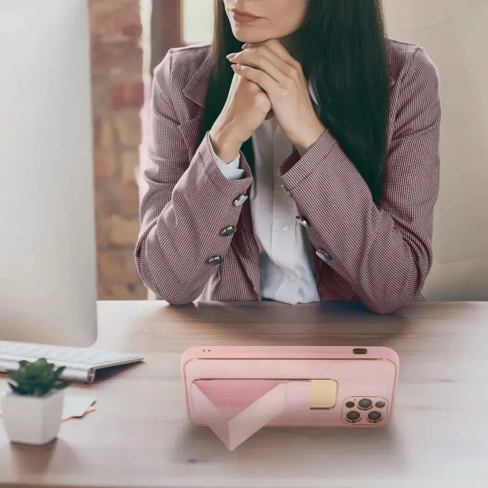 futeral-leather-case-kickstand-do-iphone-13-pink