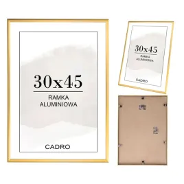 ramka-na-zdjecia-30x45-ramki-aluminiowa-zlota