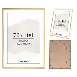 ramka-70x100-ramki-na-zdjecia-b1-zlota-aluminiowa