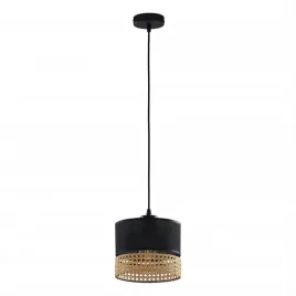 paglia-czarna-lampa-wiszaca-zyrandol