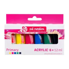 farby-akrylowe-6x12ml-primary-art-creation-talens