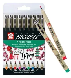 zestaw-9-cienkopisow-pigma-brush-kolor