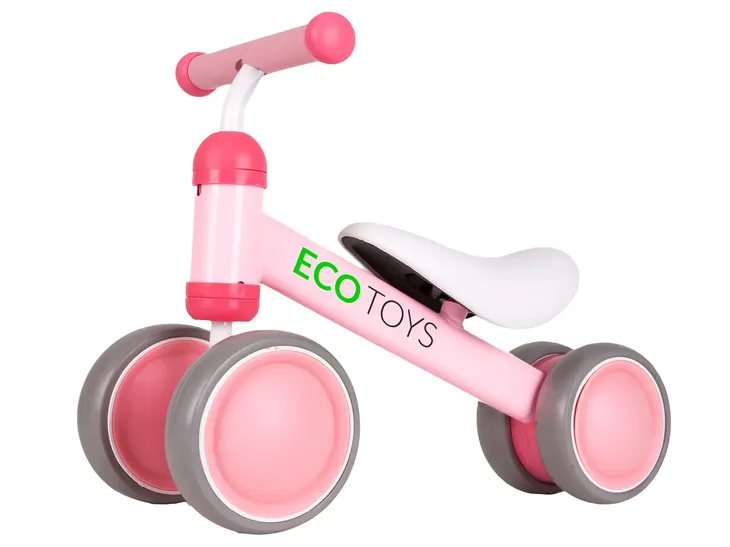 rowerek-biegowy-mini-rower-practise-pink-ecotoys-stan-nowy