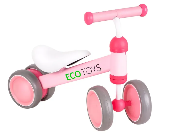 rowerek-biegowy-mini-rower-practise-pink-ecotoys-stan-nowy