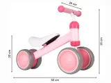 rowerek-biegowy-mini-rower-practise-pink-ecotoys-stan-nowy