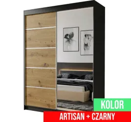 szafa-z-lustrem-120-cm-120x200x58-czarna-artisan-garderoba