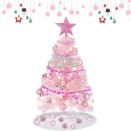 gedegook-60cm-rozowa-choinka-z-oswietleniem-i-ozdobami-na-stol