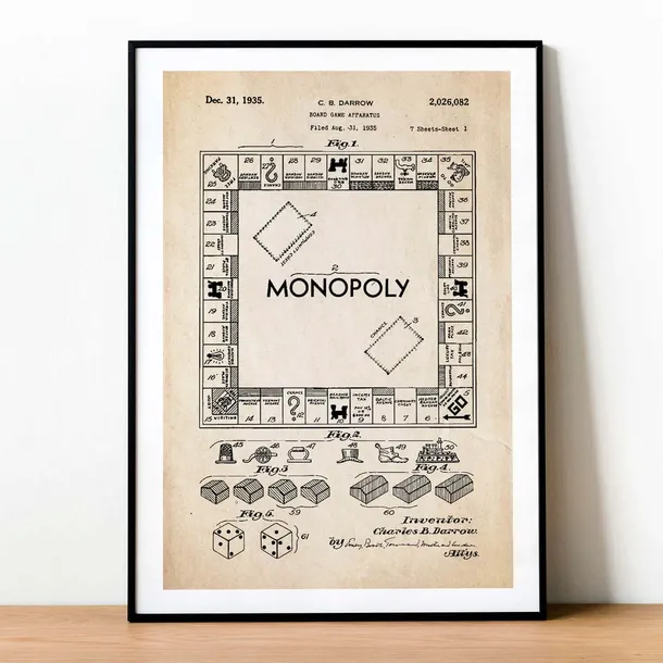 plakat-z-patentem-monopoly