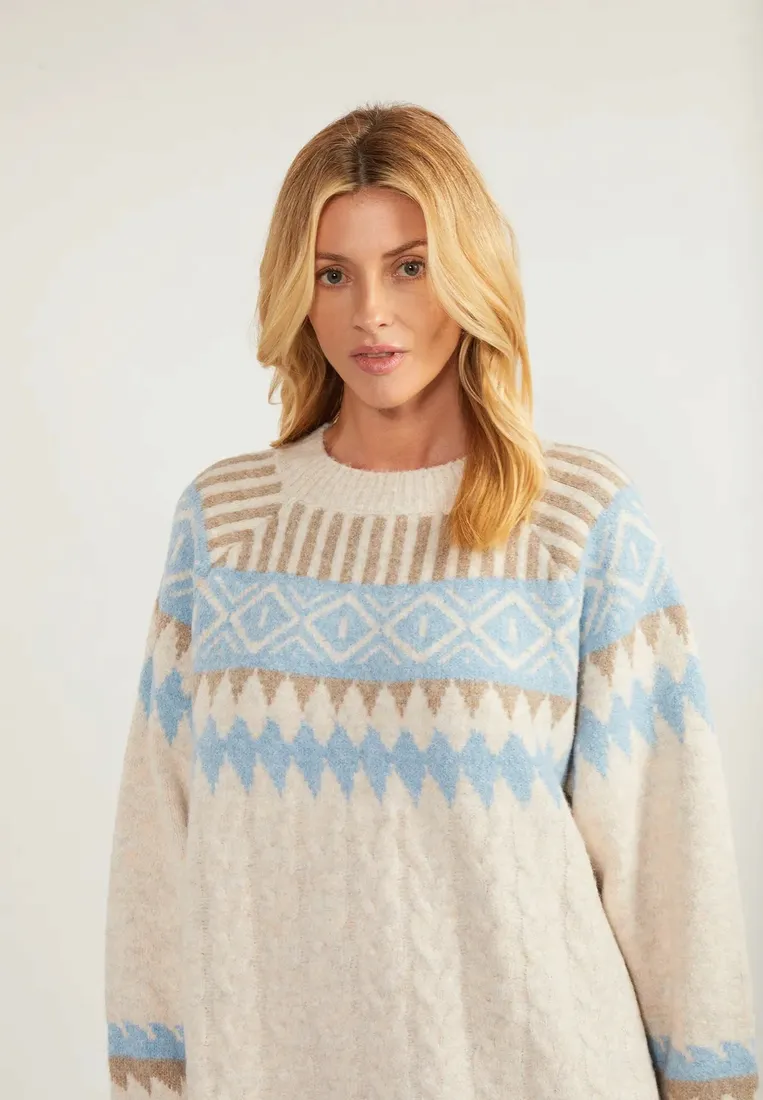 sukienka-usha-blue-label-m-l