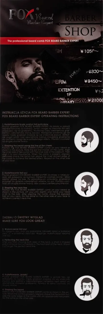 fox-beard-barber-expert-grzebien-barberski