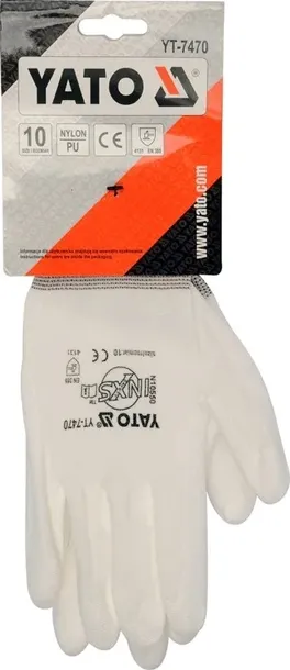 rekawice-robocze-biale-nylonpu-yato-kod-produktu-yt-7470