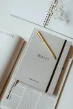 notes-w-kropki-silver-linen-stan-nowy
