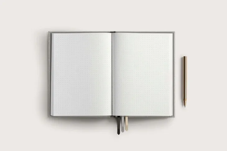 notes-w-kropki-silver-linen-stan-nowy-rozmiar-b5