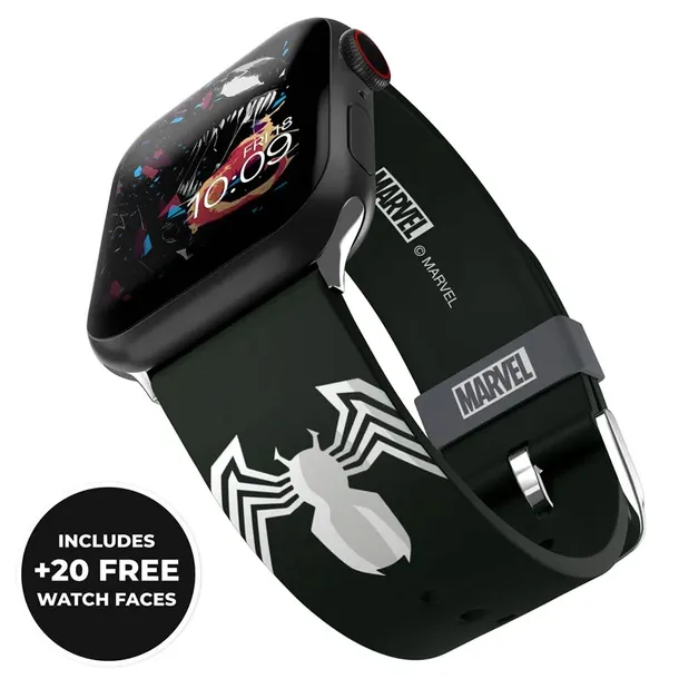 marvel-pasek-do-apple-watch-venom-insignia-waga-z-opakowaniem-0-3-kg-stan-nowy