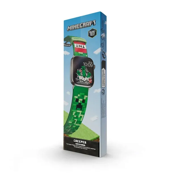 minecraft-pasek-do-apple-watch-creeper-3d-waga-z-opakowaniem-0-3-kg