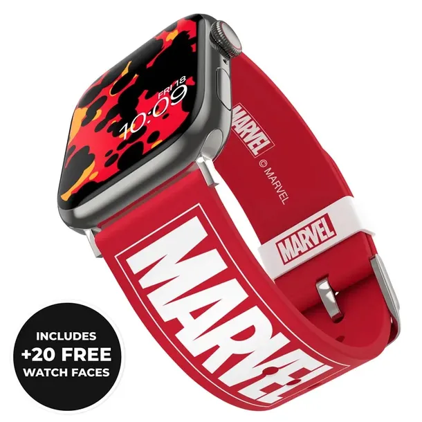 marvel-pasek-do-apple-watch-brick-logo-waga-z-opakowaniem-0-3-kg-stan-nowy