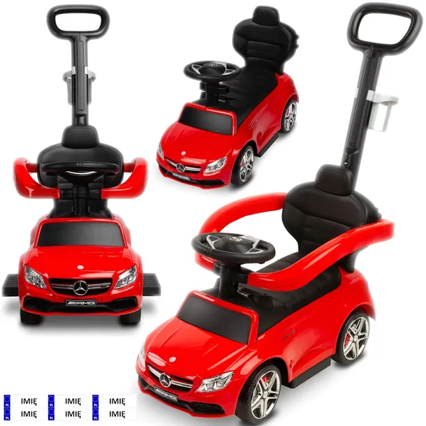 JEŹDZIK PCHACZ MERCEDES 3w1 AUTKO SAMOCHODZIK DUŻY