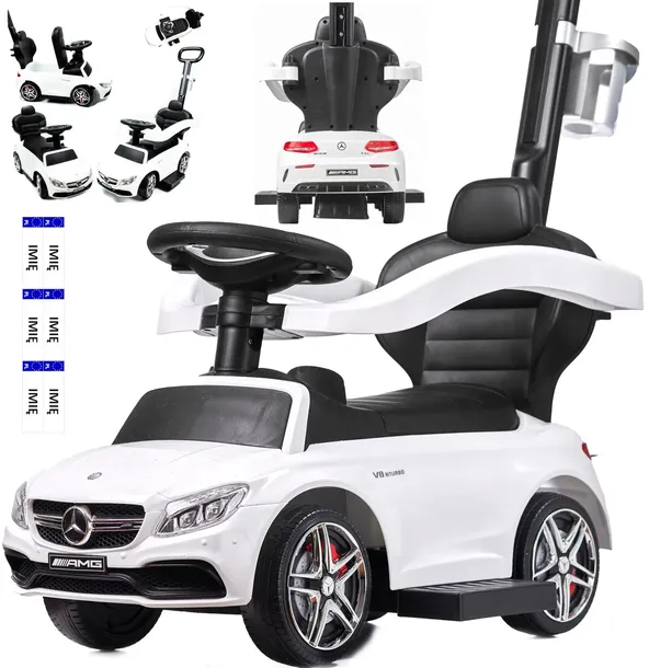 JEŹDZIK CHODZIK MERCEDES 3w1 AUTO SAMOCHÓD ROCZEK