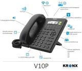 telefon-voip-kronx-v10p-stan-nowy