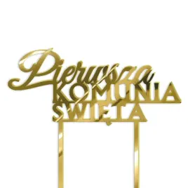 topper-z-pleksy-pierwsza-komunia-sw-napis-zloty-lustrzany-14-x-14