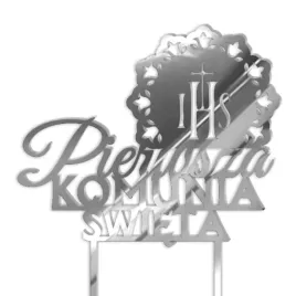 topper-z-pleksy-pierwsza-komunia-sw-ihs-koronka-srebrny-lustrzany