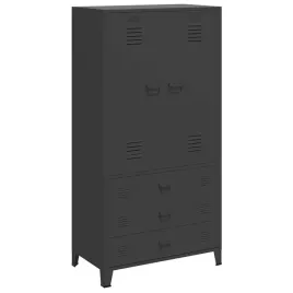 metalowa-szafa-przechowujaca-z-drazkiem-i-polkami-czarna-90x50x180-c