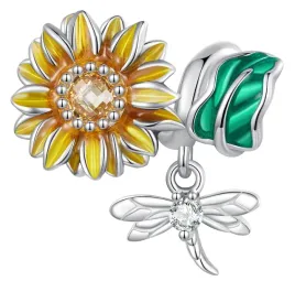 charms-srebro-925-slonecznik-wazka-czerwinski