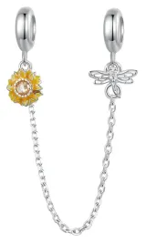 charms-srebro-925-lancuszek-separator-slonecznik-wazka-czerwinski