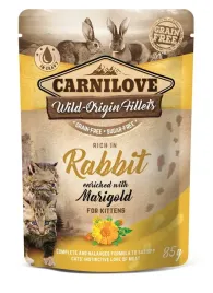 carnilove-cat-pouch-rabbit-marigold-85g