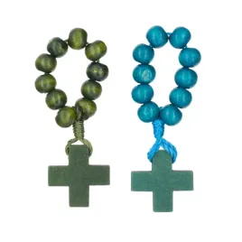 dziesiatka-rozanca-drewno-na-palec-niebieska