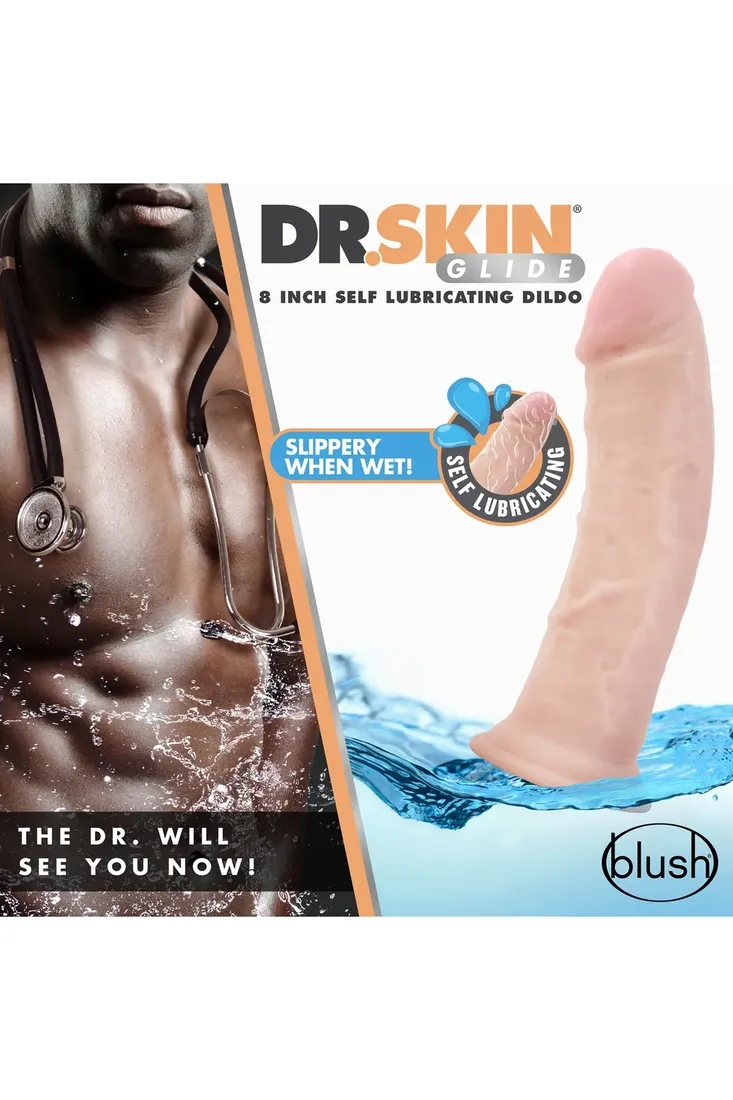 dr-skin-8inch-self-lubricating-dildo