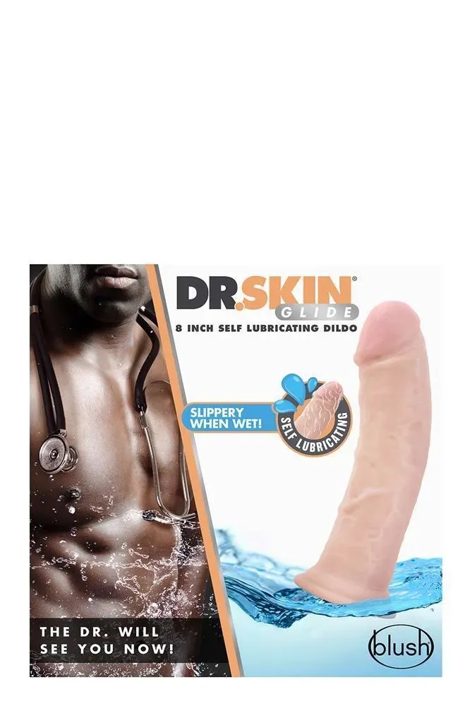 dr-skin-8inch-self-lubricating-dildo