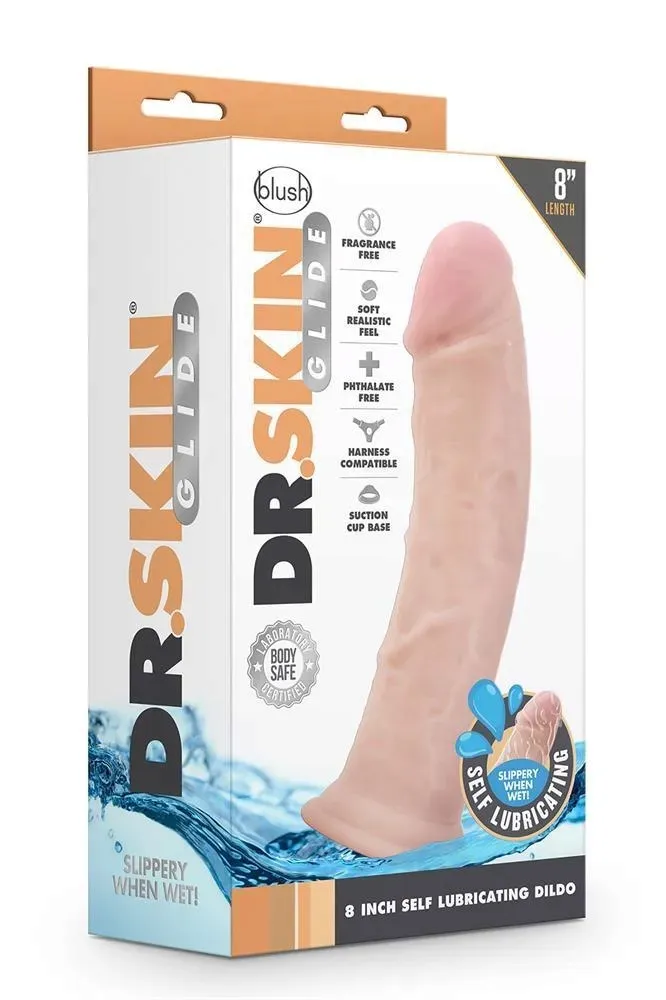dr-skin-8inch-self-lubricating-dildo
