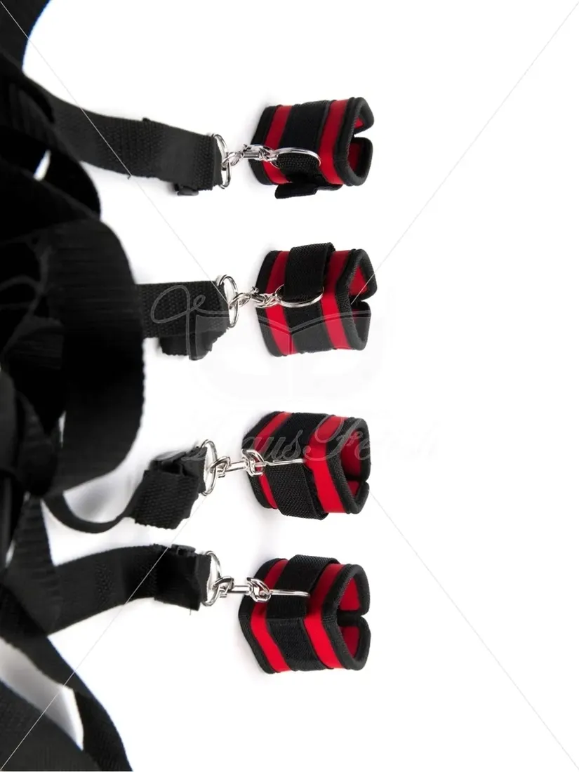 red-wrist-and-ankle-bed-restrain