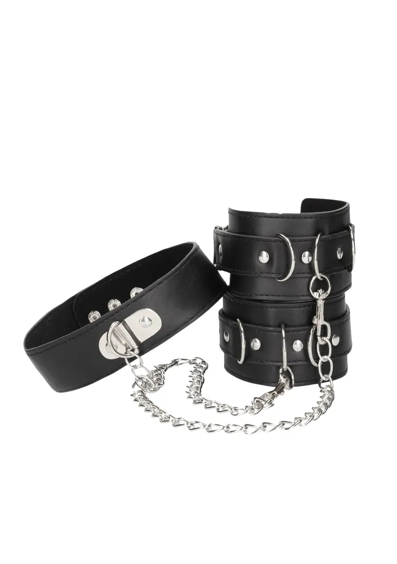 bonded-leather-collar-with-hand-cuffs