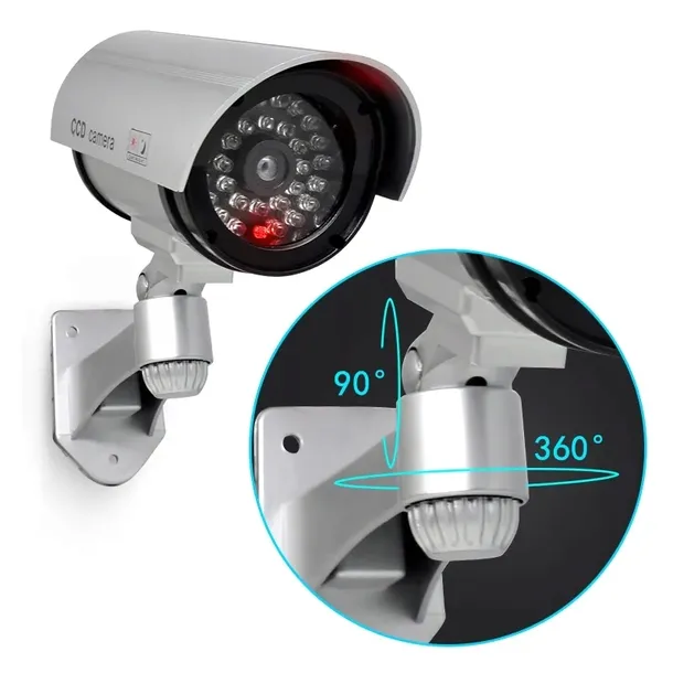 atrapa-kamery-solarna-kamera-migajaca-dioda-silver-stan-nowy-kod-producenta-kamera-atrapa-ir-led-kamery-d2