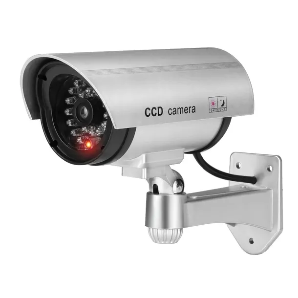 atrapa-kamery-solarna-kamera-migajaca-dioda-silver-kod-producenta-kamera-atrapa-ir-led-kamery-d2-stan-nowy