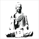 szablon-scrapbooking-decoupage-a3-budda