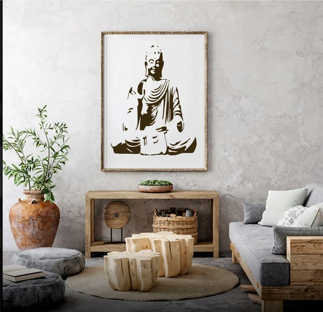 szablon-scrapbooking-decoupage-a3-budda