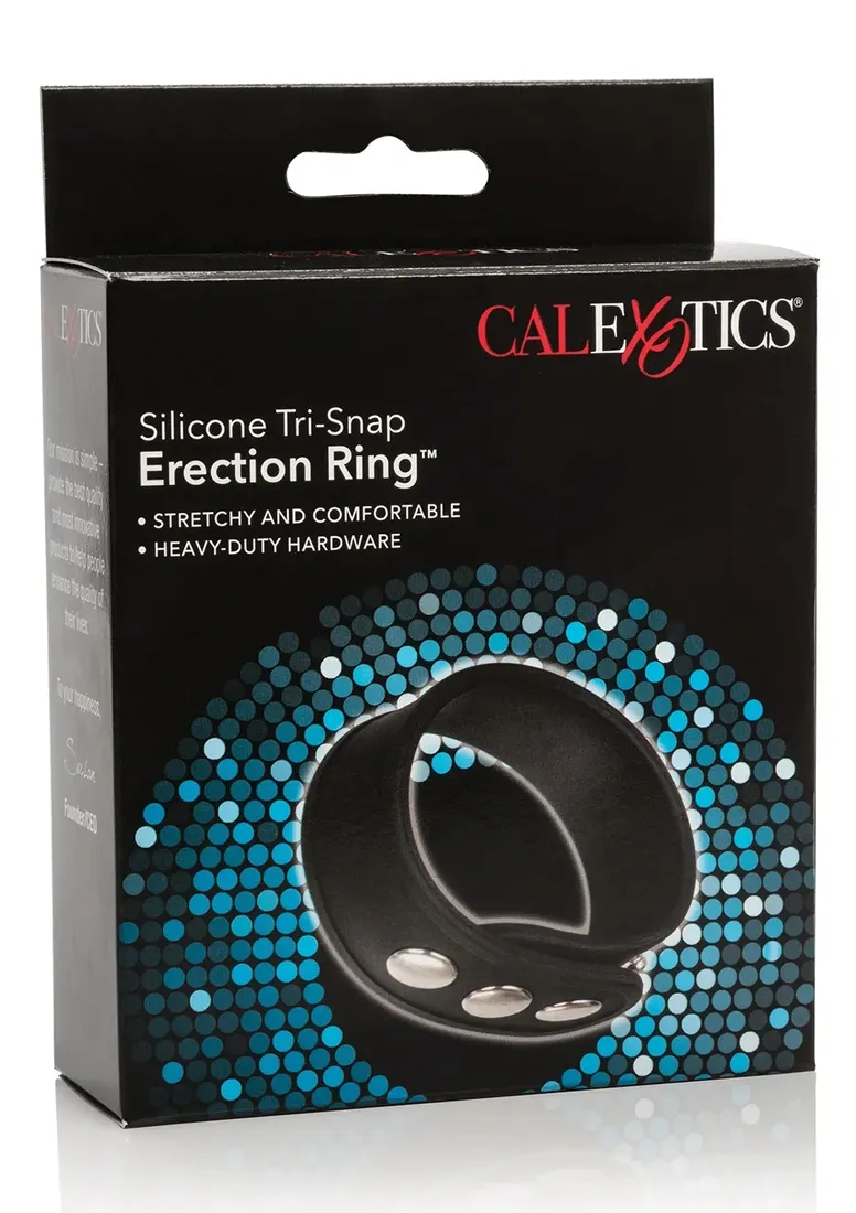 pierscien-tri-snap-erection-ring-black-stan-nowy