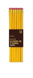 olowek-z-gumka-hb-grand-gr-6602-zolty-12-sztuk