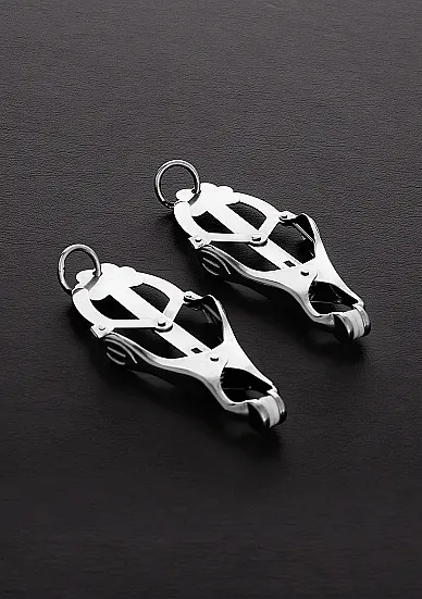 2-squeezer-teaser-clover-nipple-clamps-w-ring