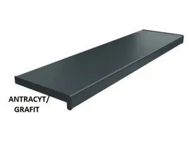 parapet-grafit-antracyt-pcv-400mm-40cm-zakonczenia-gratis