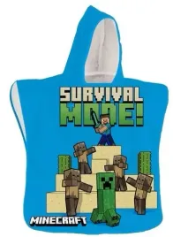 minecraft-recznik-dzieciecy-kapielowy-poncho