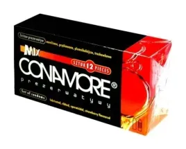 12-prezerwatyw-mix-prezerwatywy-conamore-mix-unimil