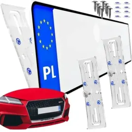 bezramkowe-mocowanie-ramka-pod-tablice-rejestracyjna-sruby-zaslepki