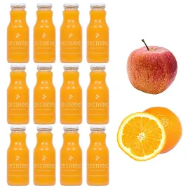 12x-sok-jablko-pomarancza-naturalny-100percent-250ml