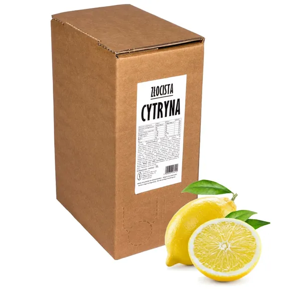 sok cytryna 100% sok z cytryny cytrynowy 5L